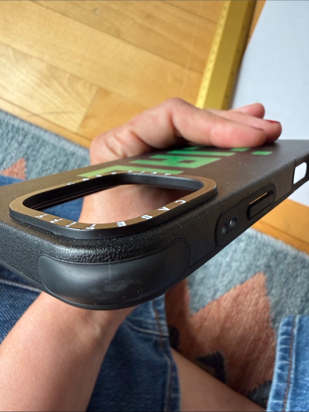 Clare V Black iPhone 16pro Case - Picture 5 of 6